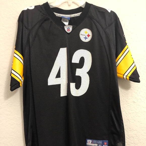 Polamalu XL On Field Reebok Jersey 43 - Picture 1 of 5
